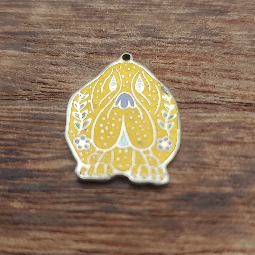 Cartoon dog‎ vintage pendant